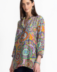 Johnny Was, Leena Tunic-Jumono Print
