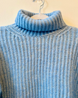 Rails, Anja Turtleneck Sweater-Light Blue