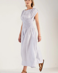 Mondo Corsini, Penelope Linen Dress- Mist