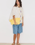 Stella Forest, Kaia Milestone Shirt- Ecru