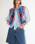 Lollys Laundry, BinLL Vest- Blue