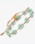 Guanabana, Beaded Flower Bracelet
