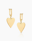 Thatch, Amaya Heart Earrings