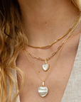 Thatch, Gemma Mother of Pearl Charm
