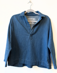 Frank & Eileen, Gabi Popover Shirt- Vintage Distressed Wash
