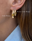 Thatch, Petite Lumi Hoop Earrings