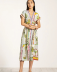 Ranna Gill, Val Belted Dress-Multicolour