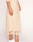 Brochu Walker, Mara Lace Skirt - Buff