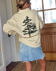 Varsity Cardigan-Tree
