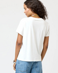 Kerri Rosenthal, Suke Imperfect Heart Tee-Neon Pink