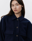 Sofie Schnoor, Navy Wool Jacket