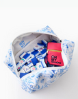 Oh My Mahjong, Amazon Blue Tile Storage Bag x Catherine Cartie Collab