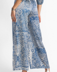 Johnny Was, Lauchlen Pant-Denim Embroidered Print