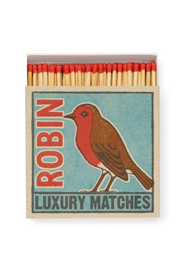 Archivist Gallery, Luxury Square Matchbox- The Robin