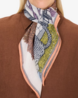 Inoui Editions, Square 70 Mirage Scarf-Multicoloured