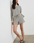 Rails, Theron Sweatshirt-Sailor Stripe Terry Towel