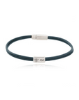 AB, Women's Leather Bracelet With Magnetic Clasp