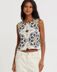 lemlem, Adowa Shell Tank Top- Adey Soleil