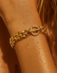 Rosalinda Chunky Chain Toggle Bracelet