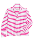 Frank & Eileen, Patrick Popover Top - Lotus Stripe