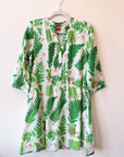 La Plage, Maye Dress-White Fern