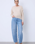 Not Shy, Charlie Sweater- Beige Chine