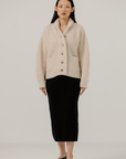 Bare, Oversized Shawl Cardigan