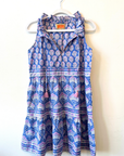 La Plage, Sunny Days Short Dress-Feather Periwinkle