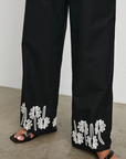 Rails, Emmie Pants-Black Ivory Palm Trees