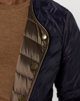 Gerard Darel, Micaela Reversible Down Jacket- Cigare