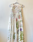 Injiri, Herbarium Dress-OffWhite Floral