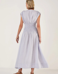 Mondo Corsini, Penelope Linen Dress- Mist