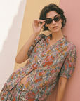 TROVATA, Mira Blouse- Delicate Tilia