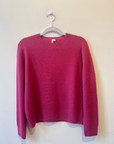 Cashmere thin Ribbed Lounge Sweater