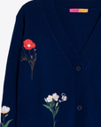 Vilagallo, Alina Embroidered Botanico Cardigan