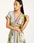 Ranna Gill, Val Belted Dress-Multicolour