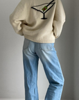 Varsity Cardigan - Martini