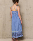 Stella Forest, Nuria Strapless Dress - Bleu