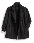 Frank & Eileen, Belfast Sweatshirt Coat-Black