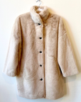 Hartford, Vayak Knitted Coat-Natural