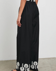 Rails, Emmie Pants-Black Ivory Palm Trees