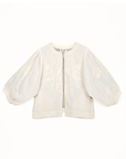 M.A.B.E, Averi Embroidered Jacket- Ivory