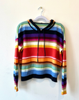 Cashmere Multi-Stripe Hoodie