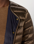 Gerard Darel, Micaela Reversible Down Jacket- Cigare