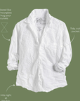 Frank & Eileen, Barry Tailored Button Up Shirt- Signature Crinkle White