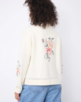 Not Shy, Lucie Embroidered Jacket- White