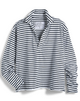 Frank & Eileen, Patrick Popover Henley Heritage Jersey - White and British Royal Navy