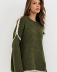 Cleo Sweater Khaki