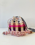 Guanabana, Mitra Bag with Macrame Strap