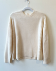 Cashmere Ribbed Lounge Sweater